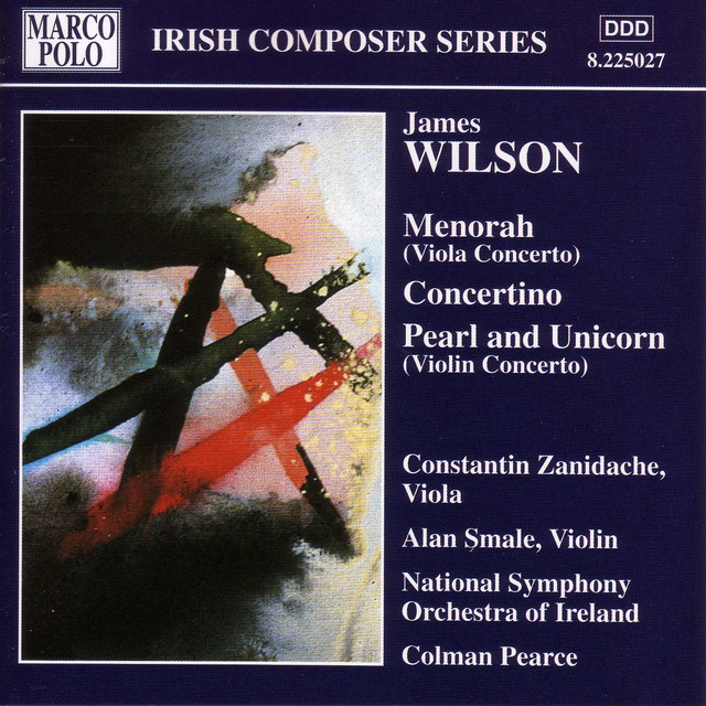 Wilson, J.: Menorah / Concertino / Pearl and Unicorn cover art
