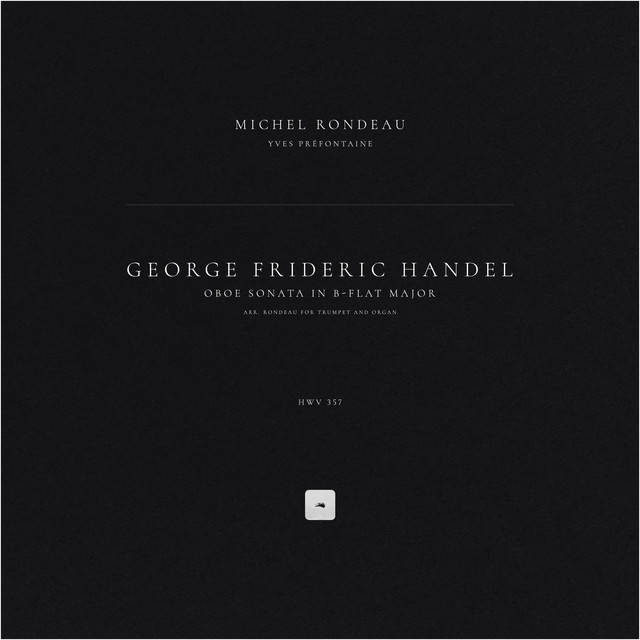Oboe Sonata in B-Flat Major, HWV 357 (Arr. Rondeau for Trumpet and Organ)