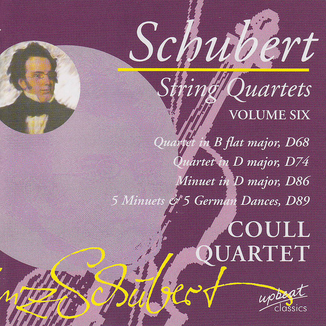 Schubert String Quartets Vol. 6 cover art