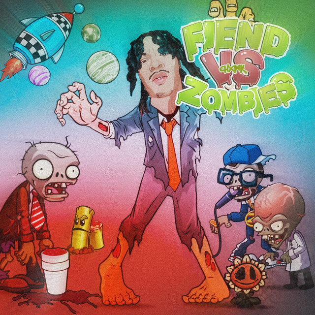 FIEND VS ZOMBIES cover art