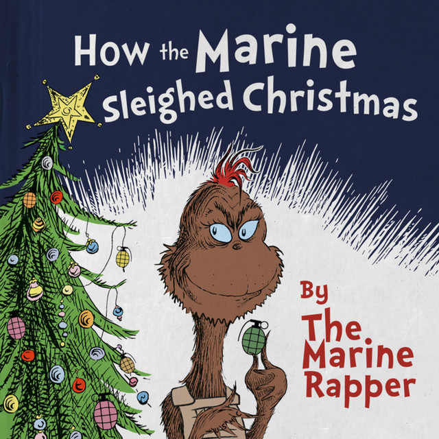 How The Marine Sleighed Christmas cover art