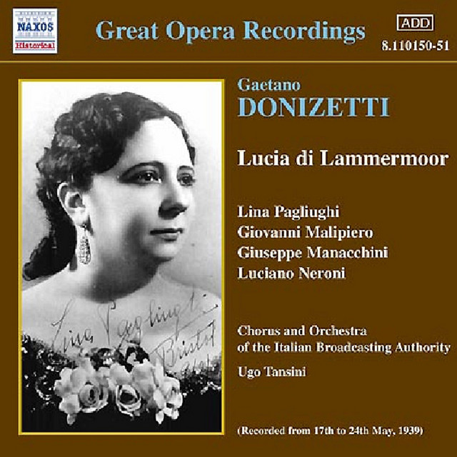 Donizetti: Lucia Di Lammermoor (Pagliughi, Malipiero) (1939)
