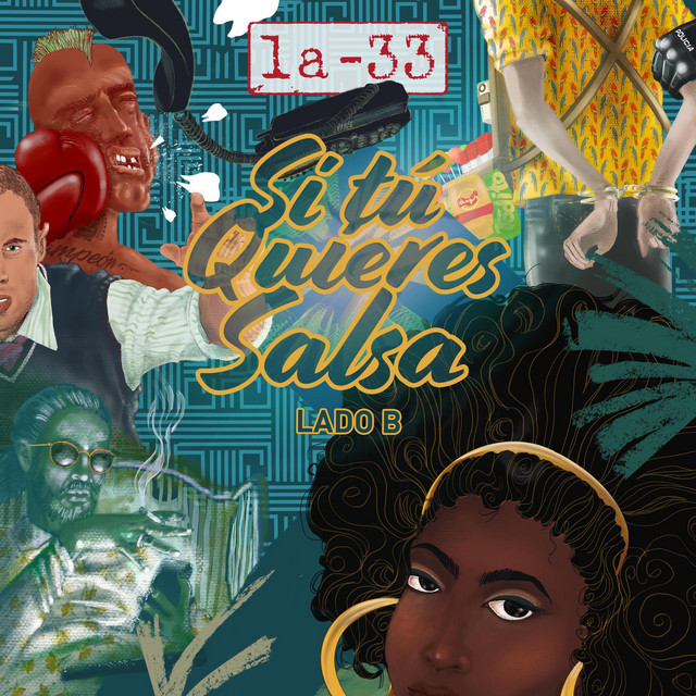 Cover of Si Tú Quieres Salsa Lado B by La-33