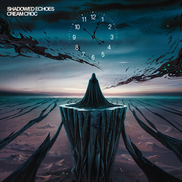 Cover art: Shadowed Echoes — Cream Croc