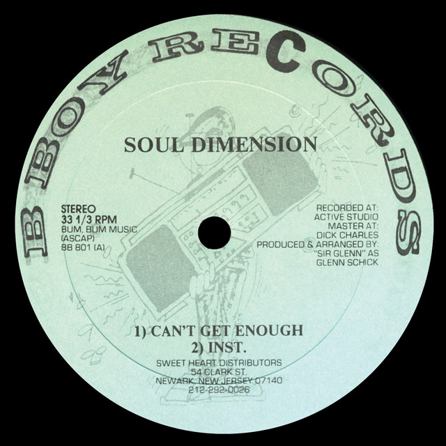 Can't Get Enough / Soul Power cover