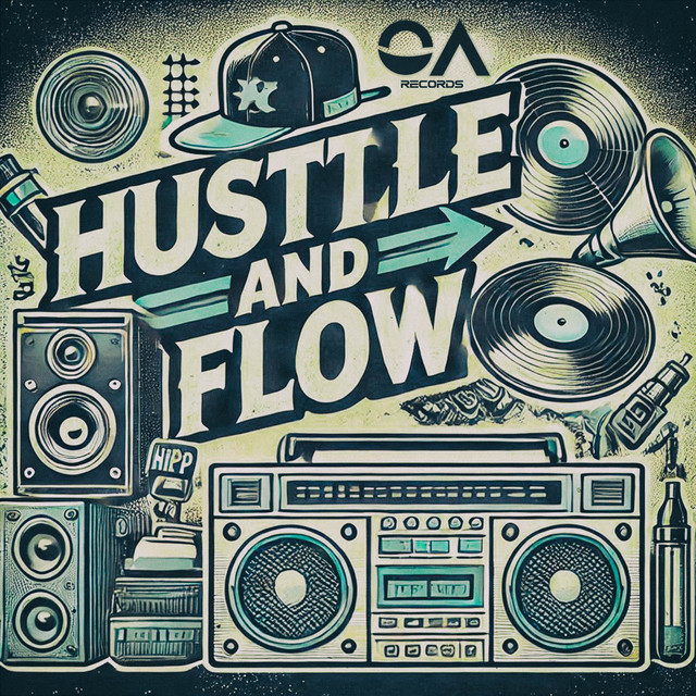 & FLOW 2LP O.S.T. HUSTLE レコード