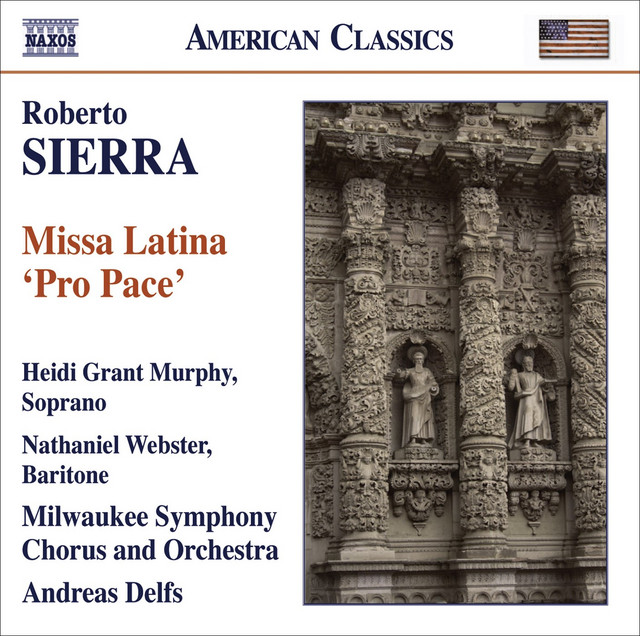 Sierra, R.: Missa Latina, "Pro Pace" cover art