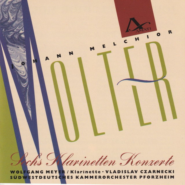 Johann Melchior Molter: Six Clarinet Concertos cover art