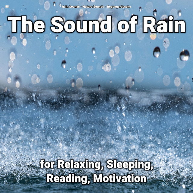 !!!! The Sound of Rain for Relaxing, Sleeping, Reading, Motivation cover art
