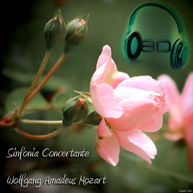 Sinfonia Concertante for Violin, Viola and Orchestra in E♭ major, K. 364 (320d) - Wolfgang Amadeus Mozart [8D Binaural Remastered - Music Therapy] cover art