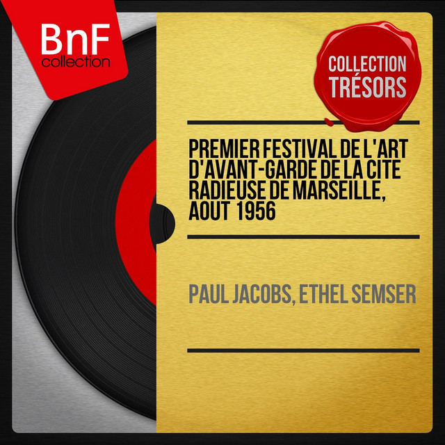 Premier festival de l'art d'avant-garde de la Cité radieuse de Marseille, août 1956 (Collection trésors, mono version) cover art