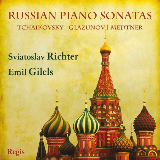 Обкладинка Emil Gilels — Russian Piano Sonatas