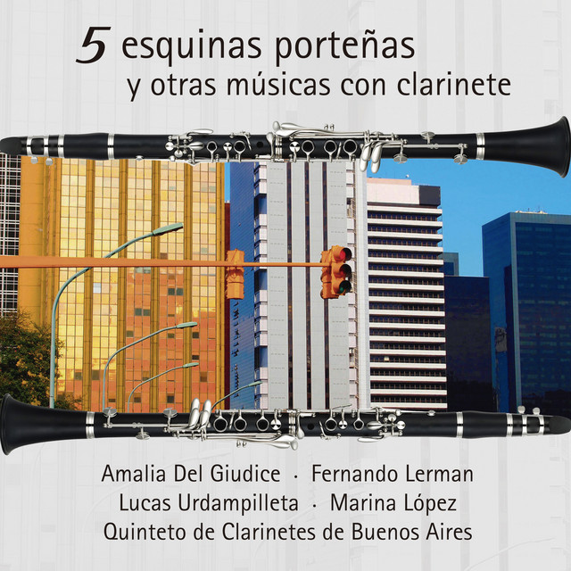Cinco esquinas porteñas y otras músicas con clarinete cover art