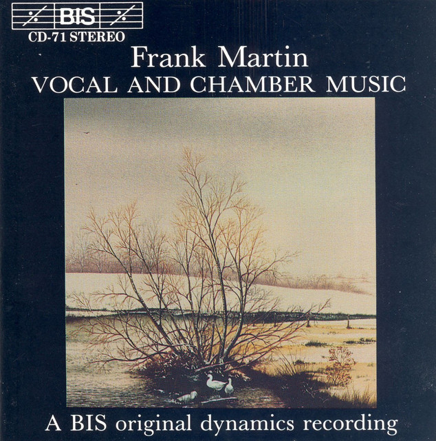 Martin: Vocal and Chamber Music cover
