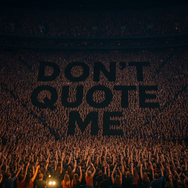 Dont Quote Me cover