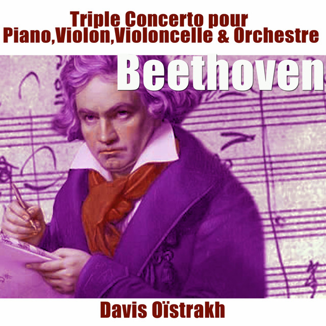 Beethoven: Triple concerto pour piano, violon, violoncelle cover art