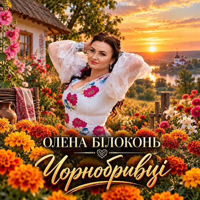 Cover art: Чорнобривці — Олена Білоконь