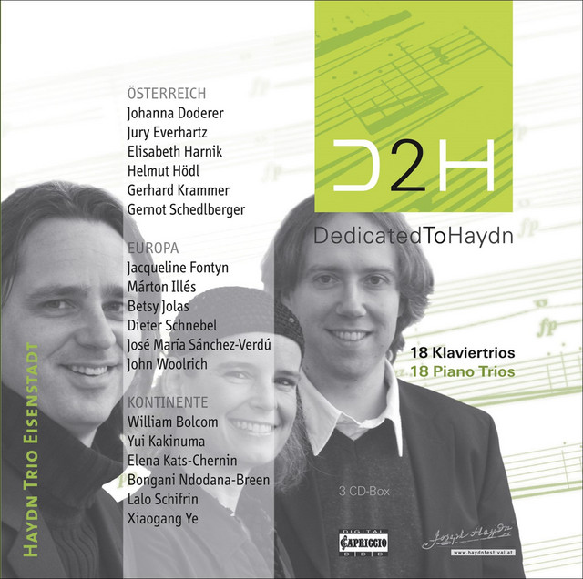 Piano Trios - Krammer, G. / Woolrich, J. / Ye, X.G. / Doderer, J. / Ndodana-Breen, B. / Sanchez-Verdu, J. (Dedicated To Haydn) cover
