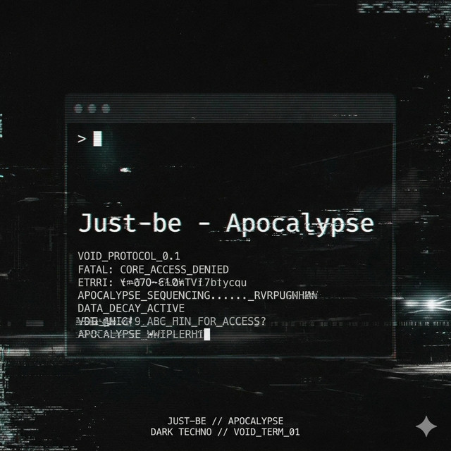 Обкладинка: Apocalypse — Just-be