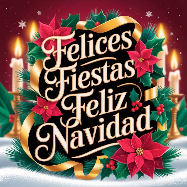 Felices Fiestas, Feliz Navidad cover art