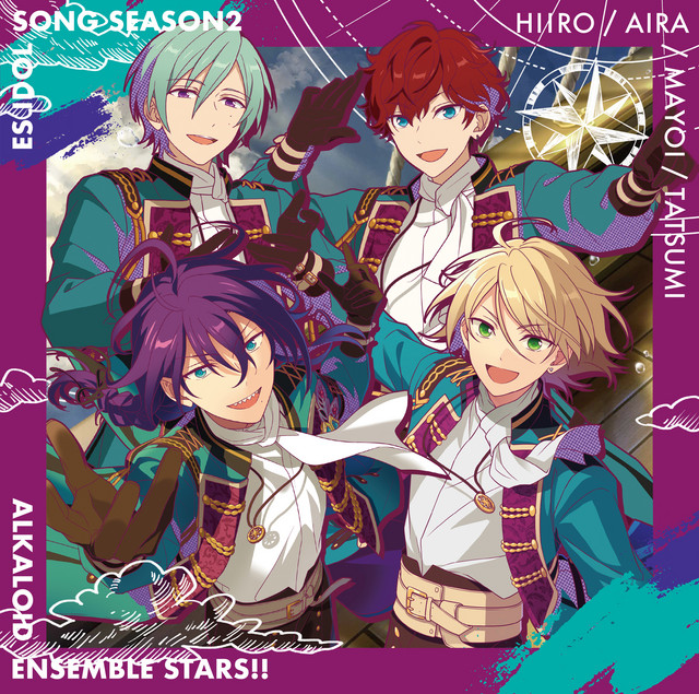 ALKALOID「Believe 4 leaves」あんさんぶるスターズ！！ ESアイドルソング season2 cover art