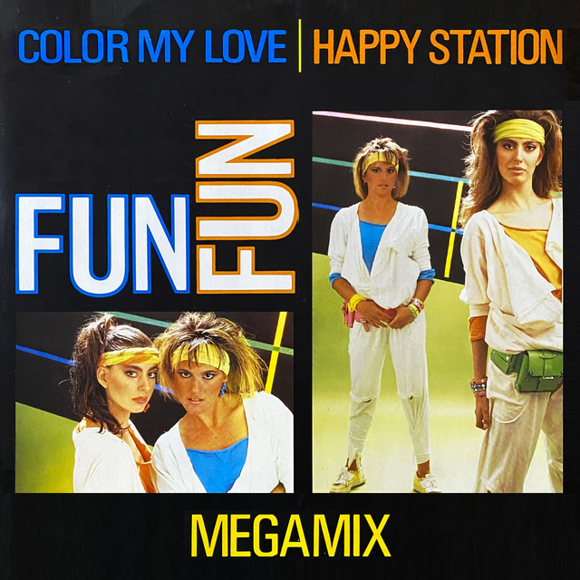 Color My Love / Happy Station (Megamix) cover art