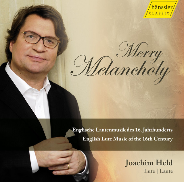 Merry Melancholy: English Lute Music of the 16th Century cover
