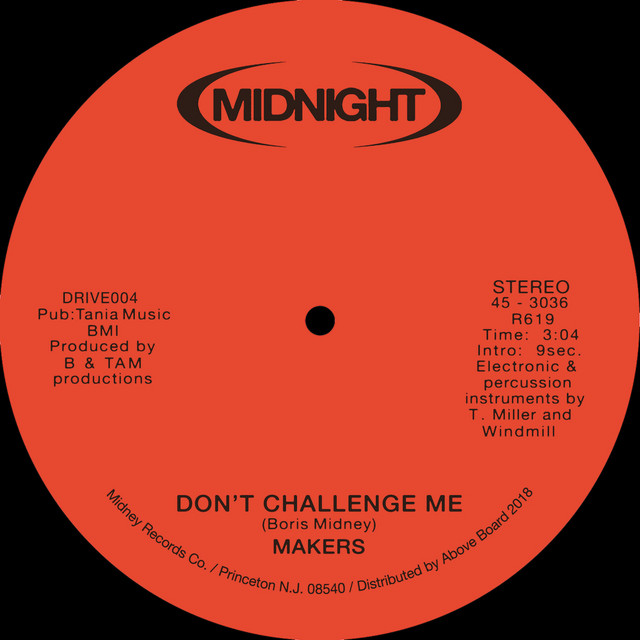 Don't Challenge Me / You're Shy cover art