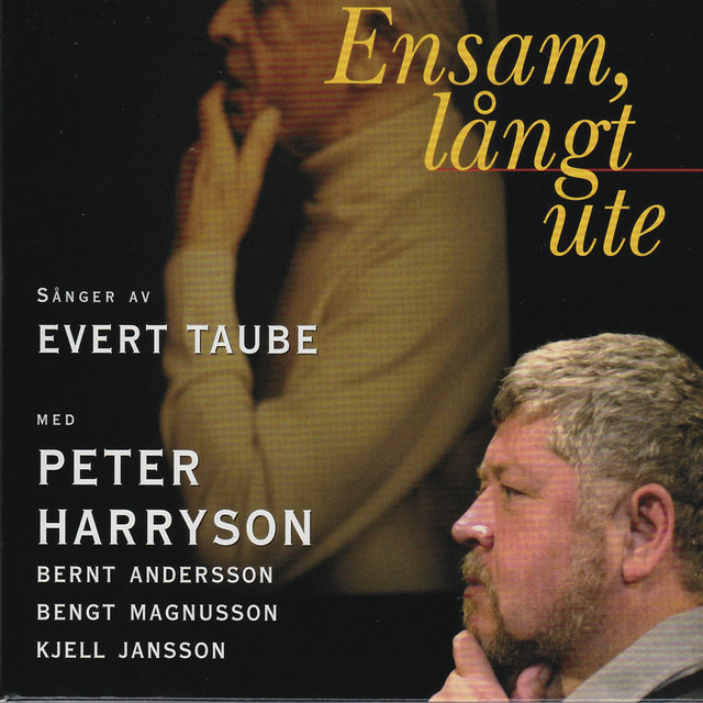 Ensam, långt ute - sånger av Evert Taube cover art