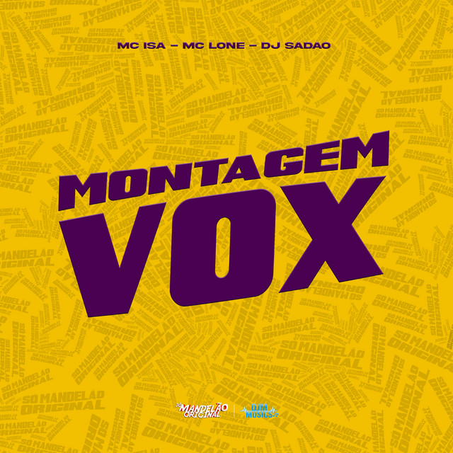 Обкладинка: Montagem Vox — MC Isa