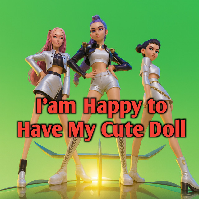 I'am Happy to Have My Cute Doll