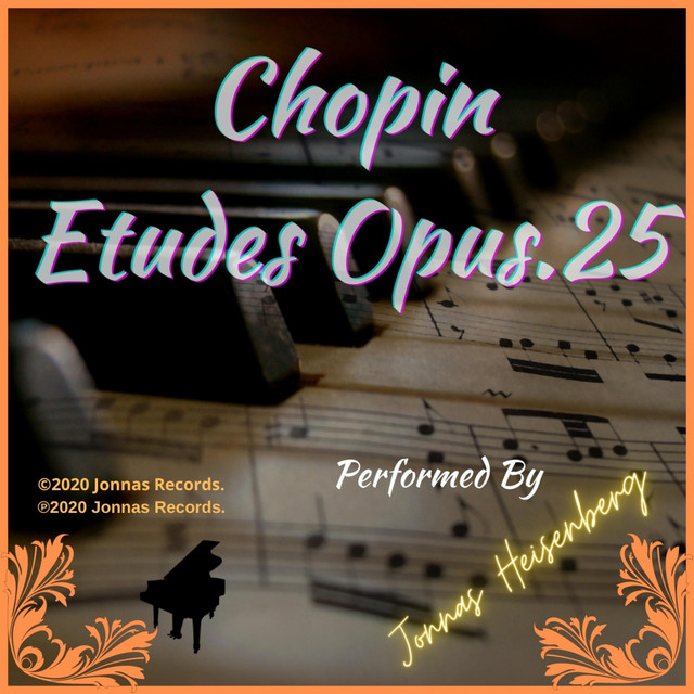 Chopin: 12 Etudes Opus. 25 cover art