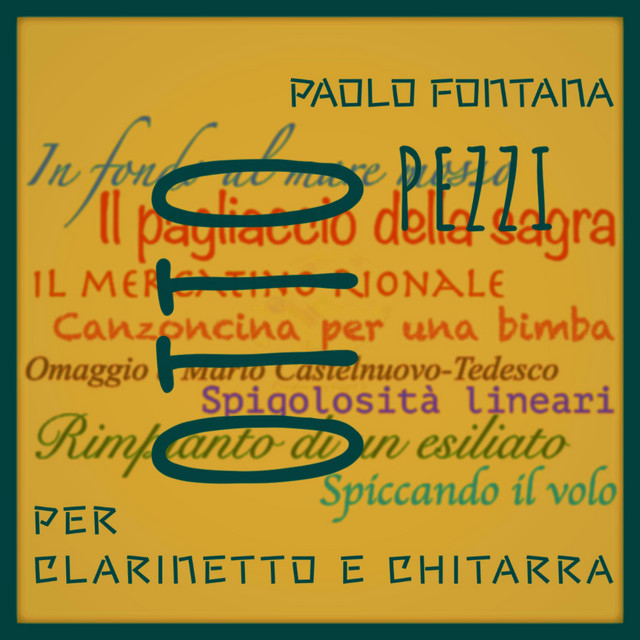 OTTO PEZZI per Clarinetto e Chitarra cover art
