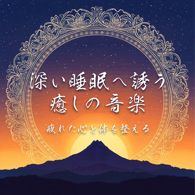 Soothing music to induce a deep sleep - to prepare the tired mind and body cover art
