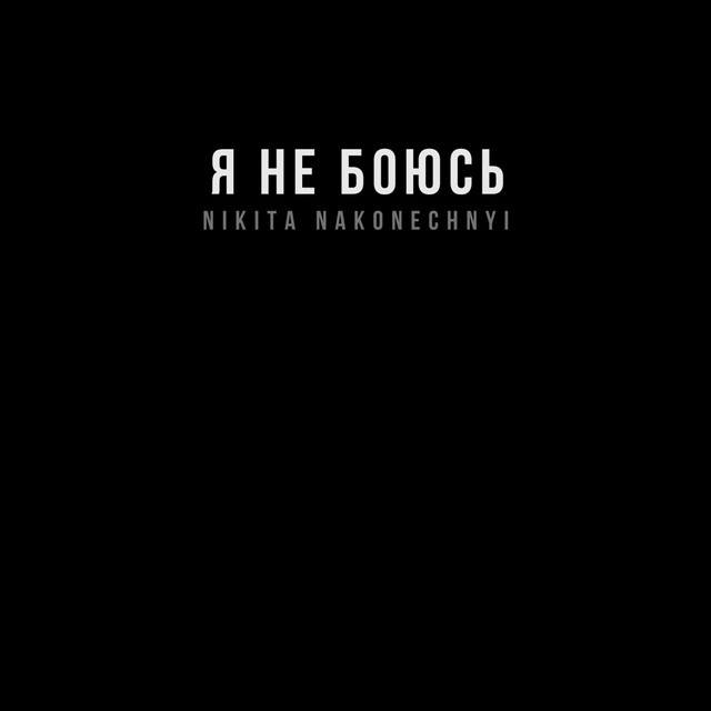 Обкладинка: Я не боюсь — Nikita Nakonechnyi