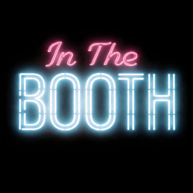 In the booth