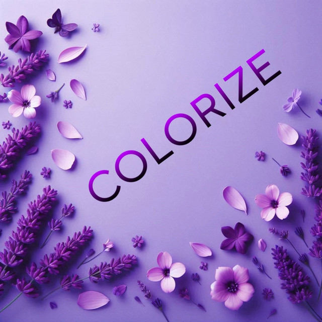 Colorize cover art
