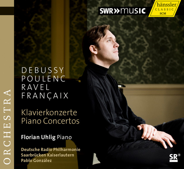Debussy - Poulenc - Ravel & Francaix: Piano Concertos cover art