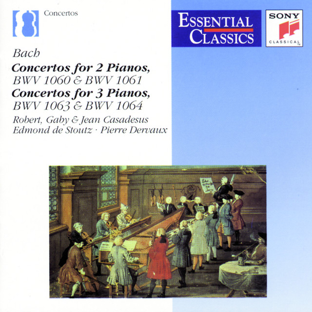Bach: Concertos for 2 & 3 Pianos cover