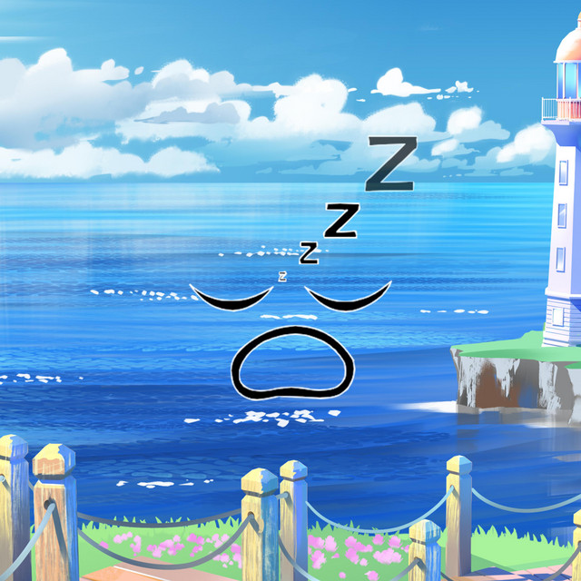 eyes blue like the atlantic ~ lofi cover art