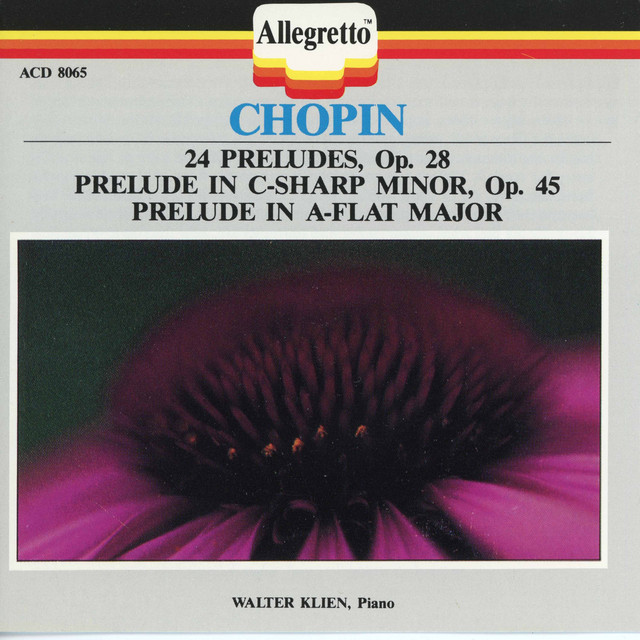 24 Préludes, Op. 28: No. 4 in E Minor cover art