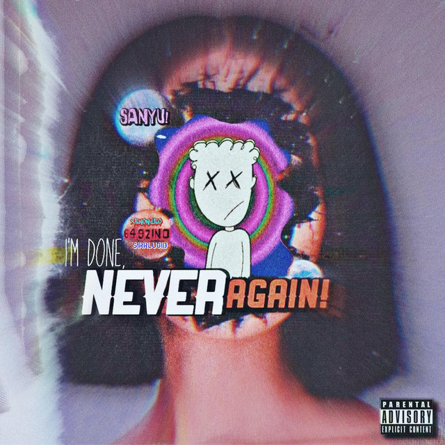 I'M DONE, NEVER AGAIN! cover art