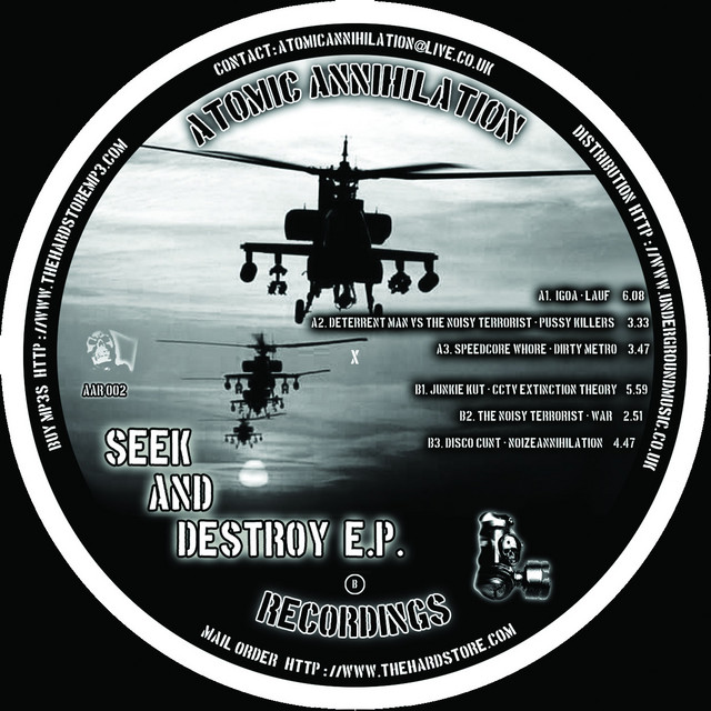 Seek & Destroy E.P. cover