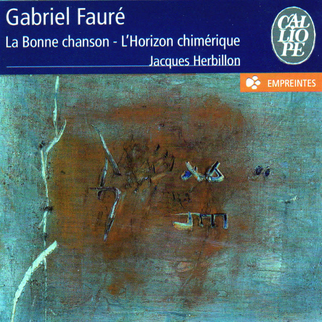 4 Mélodies, Op. 39: No. 2, Fleur jetée cover art
