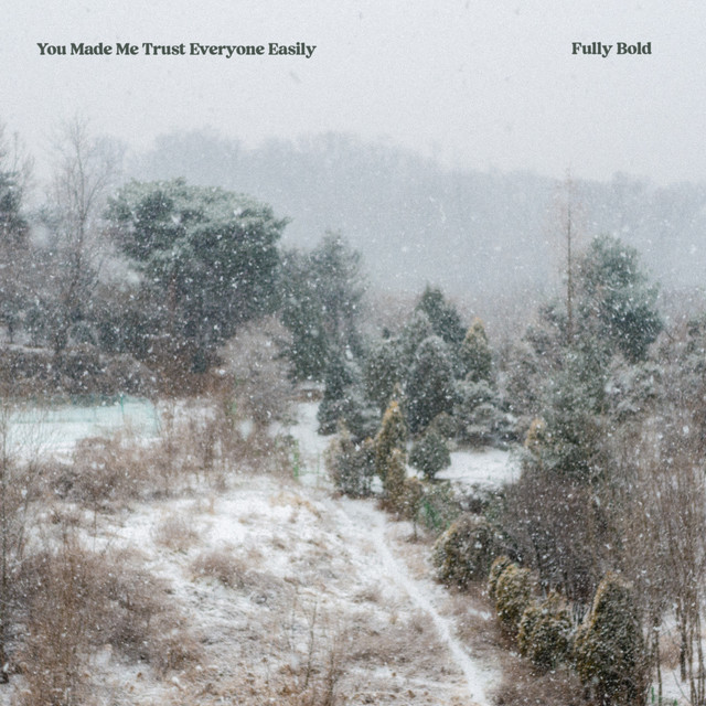 You Made Me Trust Everyone Easily cover