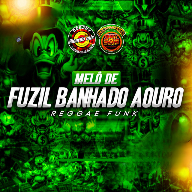 Melô de Fuzil Banhado a Ouro