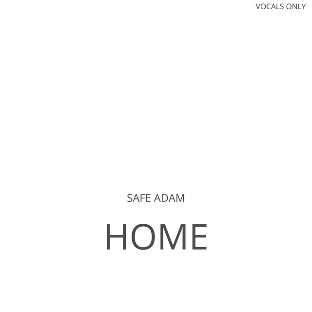 HOME (Vocals Only) cover art