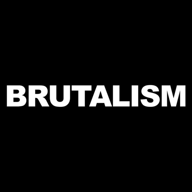 Brutalism cover art