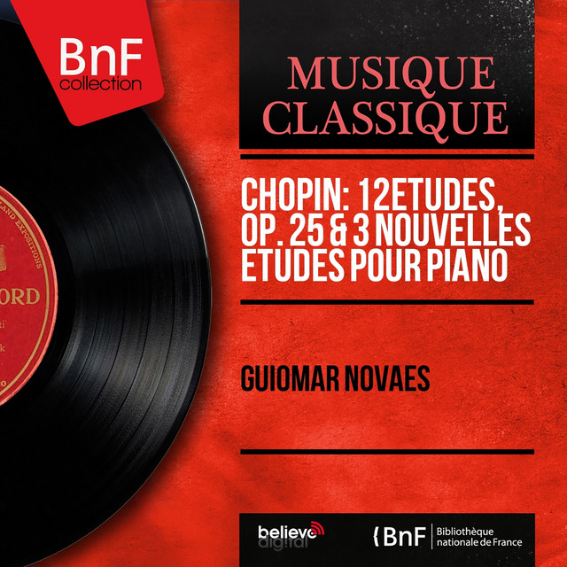 Chopin: 12 Études, Op. 25 & 3 Nouvelles études pour piano (Mono Version) cover art