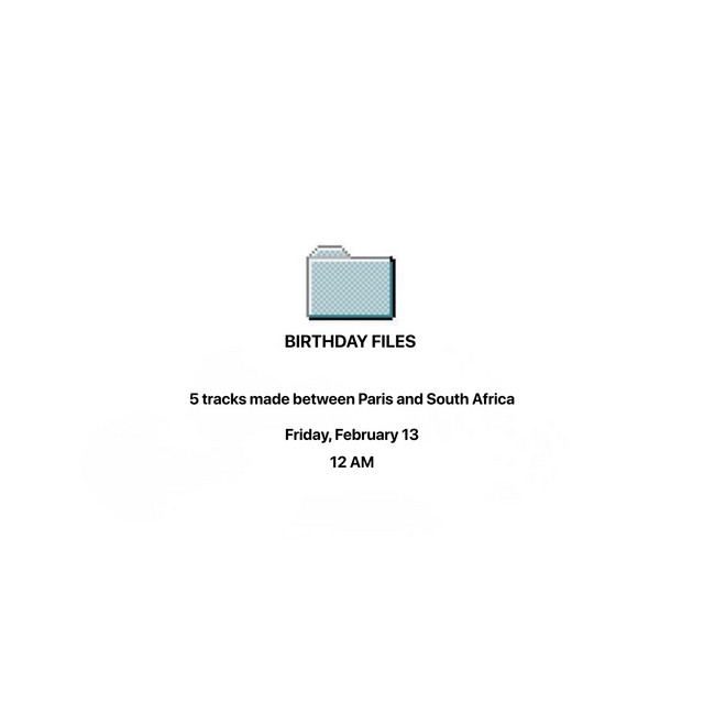 BIRTHDAY FILES cover art